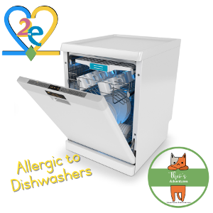 Allergic to Dishwashers for Theo’s Adventures © copyright