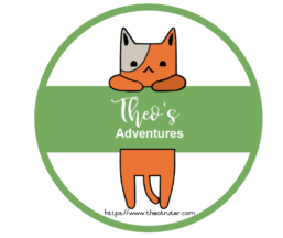 Logo for Theo’s Adventures © copyright